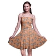 thumbnail image 1 of Bimba Robe d'Été Sans Manches Mini Fluide à Fleurs pour Femmes Robe de Soleil à Imprimé Floral-TTTG, 1 of 5