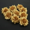 thumbnail image 5 of 50 Gold Artificial Rose Heads for Wedding, Party, and Home DIY Decor, 5 of 8