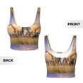 thumbnail image 4 of Yiaed Vintage Wildlife Protection Print Ladies Waistcoat Women Sports Vest Vest Sports Women Sports Top Yoga Vest for women-XX-Large, 4 of 8