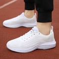 thumbnail image 2 of asddcavvf Men Sports Shoes Fashionable Simple And Solid Color New Pattern Summer Mesh Breathable Com, 2 of 9