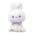 thumbnail image 3 of Conejo de Peluche Felpa 22 cm perfecl Decoración Dormitorio violeta, 3 of 8