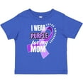 thumbnail image 3 of Inktastic I Wear Purple For My Mom Lupus Awareness Boys or Girls Toddler T-Shirt, 3 of 5