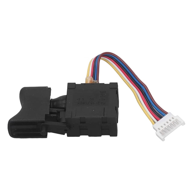 Interruptor de gatillo para taladro eléctrico aplicación amplia de 42 V conveniente interruptor de taladro de control de velocidad de 16 A sin escobillas con luz pequeña para ANGGREK Otros