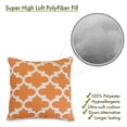 thumbnail image 3 of Majestic Home Goods Decorative Peach Trellis Large Pillow, 3 of 5