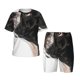 thumbnail image 1 of Fotbe Black And White Boston Terrier Pijama Estampada de 2 Piezas para Niños – Ropa de Dormir de Manga Corta Cómoda para Niños y Niñas, Camiseta y Shorts de Algodón-3X-Large, 1 of 6
