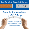 thumbnail image 3 of (Price/EA)Alvin R590-15 15" Flexible Stainless Steel Ruler, 3 of 4