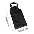 thumbnail image 3 of WZXPWT Car Trash Bag, Reusable Auto Waste Basket - Washable Seat Back Hanging Garbage Bin for Car & Travel | Eco-Friendly Storage Pouch with Elastic Closure, 2-Pack, 3 of 9