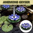 thumbnail image 2 of Flower Shape Solar Fountain Pump Panel & agrave; Water Birdbath Swimming Pool Fish Decor_Perfect Gift, 2 of 5