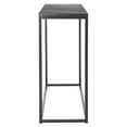 thumbnail image 3 of SAFAVIEH Baize Modern Contemporary Console Table, Black, 3 of 8
