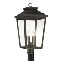 Minka Lavery - Irvington Manor - 4 Light Outdoor Post Mount-24.25 Inches Tall