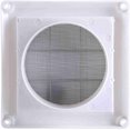 thumbnail image 4 of Couvercle de Ventilation en Plastique pour Sécheuse Extérieur, Grille de Ventilation en Plastique avec 3 Rabats, Conduit Mural de Ventilation avec Filet (15 * 15cm), 4 of 8