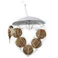 thumbnail image 3 of Outdoor Hanging Bird Feeder Heart-Shaped Washable Bracket, 3 of 9
