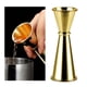 thumbnail image 3 of Herramienta de vertedor de de cóctel de acero inoxidable Barra de utensilios de bar Essentials dor de bebidas profesional de doble cabeza Oro 1 2 Sunnimix  batidor de coctéles, 3 of 8