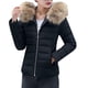 thumbnail image 1 of Mujeres moda Slim Casual cremalleras suelta manga larga bombardero cálido blusa abrigo Tops Fridja  BV0+2029, 1 of 5