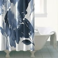 thumbnail image 5 of Waterproof Pioneer Shower Curtain 84x72 Inch Polyester Unique Colorful Floral Shower Curtain for Bathroom Hotel Home Decor with 12 Plastic Hooks, 5 of 5