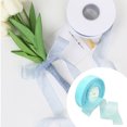 thumbnail image 4 of Package Ribbon Clothes Making Material Decorative DIY Craft Tape for Accessories Supplies Multi-color Ribbons Birthday Ornament Sky-blue, 4 of 9