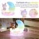 thumbnail image 5 of Lindo Sueño De Dibujos Animados Bebé Led Nubes Noche Luz Dormitorio Cabecera Decoración Lámpara Cumpleaños Niños Regalos Artesanía Escritorio Ornamento Para El Hogar Hotel Serendint HA027955-02, 5 of 7