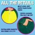 thumbnail image 3 of ¡Onesie Funziez! Disfraz ajustado de animal adulto para Halloween, 3 of 5