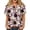 Purple, variant on JULMCOMO Halloween Shirts for Women Cotton Linen Funny Witch Pumpkin Ghost Print Henley Trendy Tunic Tops Holiday Costume Graphic Tees White S