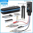 thumbnail image 2 of FNIRSI LCR-ST2 Digital LCR Meter Tweezers, 2-in-1 Tweezer & Kelvin Clip, 100Hz-100KHz, ±30V Voltage, for Capacitance Resistance Inductance Diode Measurement in Electronic Repair, 2 of 10