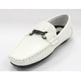 thumbnail image 4 of Boy's White Slip On Loafers Party Shoe By Easystride, 4 of 6