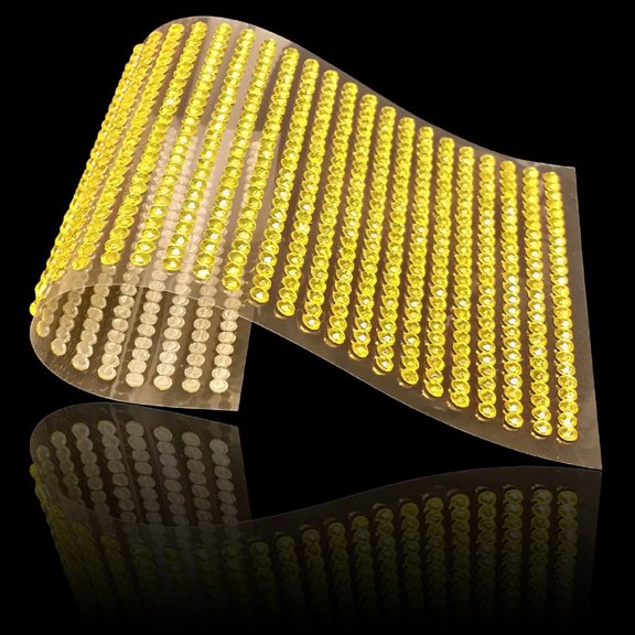 1512 Pcs Bulk Sheet 6mm Clear Self Adhesive Diamante Stick on Rhinestone Gems Craft