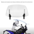 thumbnail image 3 of Parabrisas Ajustables Para Motocicleta, Deflector De Viento De Ajuste Universal Para MT07 MT09 MT10 R1 R3 FZ6 TMAX530 TMAX 500, 3 of 7