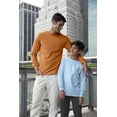 thumbnail image 5 of High Visibility Safety T-Shirt | Gildan Long Sleeve Shirts, Safety Orange Tee | Pack 6, Size-S, 5 of 6