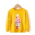 thumbnail image 2 of Toddler Little Girls Boys Cartoon Printed Sweater Kids Knitted Warm Pullover Tops 2-7Y, 2 of 6