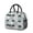 Cat and Rabbit, variant on Black Cat and Dot Pink Pattern Insulated Leakproof Lunch Box for Work, Lunch Bag for Women Men, Loncheras Para Mujer for Beach Travel Picnic Camping