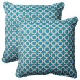 thumbnail image 1 of Pillow Perfect 498393 Hockley Teal 18.5-Inch Throw Pillow (Set of 2), 1 of 1