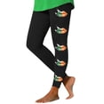 Women's Holiday Lip Print Leggings Hip Lifting Fitness Exercise