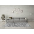 thumbnail image 3 of Ahgly Company Indoor Rectangle Abstract Gray Modern Area Rugs, 8' x 10', 3 of 4