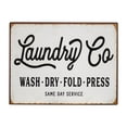 thumbnail image 1 of Laundry Co. Letrero De Metal Vintage Envejecido Para Decoración De Lavandería, 1 of 2