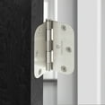 thumbnail image 7 of Cauldham (12 Pack) Heavy-Duty 3-1/2" Interior Door Hinges with 5/8" Radius Corners - Satin Nickel, 7 of 7