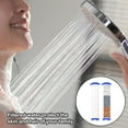 thumbnail image 6 of 6 Pcs Shower Head Filter 3.5 Inch PP Cotton Filter Cartridge Replacement With Calcium Balls High-Pressure Handheld Fan, 6 of 7