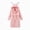 Pink, variant on Bath Robe for Boys, Teens Hooded Fleece Robe Cozy Loungewear Soft Nightwear Creeper Gamer Gifts for Kids(White,2-4 Years)