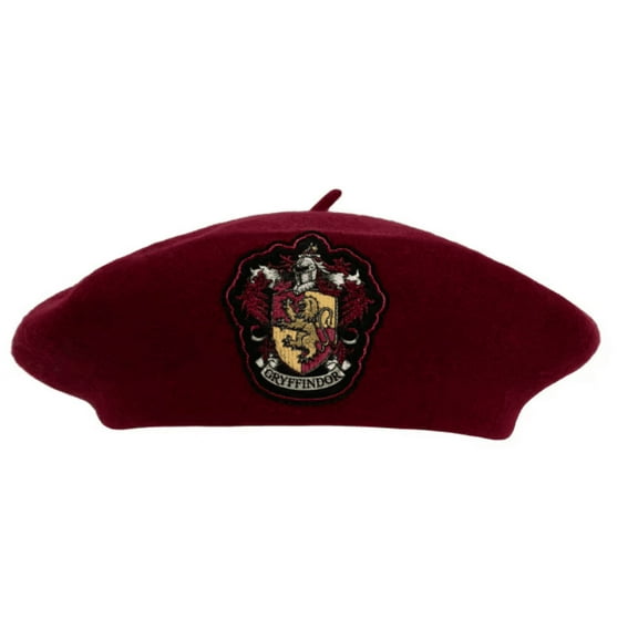 Universal Studios Harry Potter Gryffindor Crest Beret New With Tag