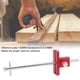 thumbnail image 2 of Marca de línea para carpintería de aleación de aluminio regla de marca de línea para cajas Amonsee No, 2 of 5