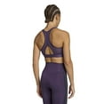 thumbnail image 2 of Women's adidas Powerreact Essentials 3-Stripes Medium Support Bra Color: Navy Size: MEDIUM, 2 of 4