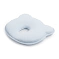 thumbnail image 2 of Almohada moldeadora para bebés Nikou forma de oso 3D azul, 2 of 12