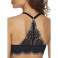 thumbnail image 2 of Women's Maidenform 7112 One Fab Fit Extra Coverage Lace T-Back Bra (Black Eiffel Grey 42C), 2 of 2