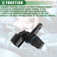 thumbnail image 7 of 2pcs Engine Camshaft Position Sensor Cam Position Sensor for HYUNDAI SANTA FE 2010-2014 No.3935025010, 7 of 7