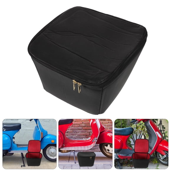 HONITANO Bike Front Basket Bicycle Basket Inner Bag Black Waterproof Daily Use 1Pack