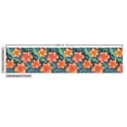 thumbnail image 2 of Floral Upholstery Fabric by the Yard, Continuous Doodle of Lilly Flowers with Curly Leaves on Dotted Background, Decorative Fabric for DIY and Home Accents, Multicolor by Ambesonne, 2 of 4