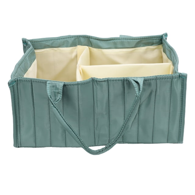 Baby Nappy Caddy Organiser Toy and Book Storage Solution for Organized Home and Travel With Cute Design and Reinforced Handle