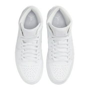 Jordan Mens Air 1 Mid 554724 136 Triple White - Size 13