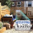 thumbnail image 4 of Funny Metal Tin Sign My Neighbors are Listening to Great Music Tin Sign Vintage Cave Bar Patio Wall Decor Novelty Sign 8x12inch, 4 of 7