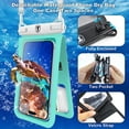 thumbnail image 4 of tiflook double space detachable waterproof phone case [2-pack] ipx8 pouch lanyard dry bag for iphone 14/13/12/11 pro max/pro/xr/xs/se, galaxy s23/s22/s21/s20/note 20/10/a14/a13/a54/a03s/a23 up to 7", 4 of 7