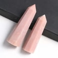 thumbnail image 6 of RSAMD 1PC Natural Pink Opal Tower Point Quartz Crystal Obelisk Wand Healing Stone Gems-6-7cm, 6 of 8